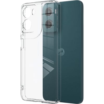CaseBody Motorola Moto E15/G05 Shockproof Hoesje Transparant