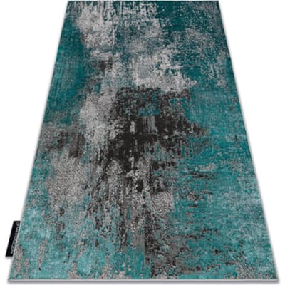 Kleden Rugsx Modern DELUXE tapijt 570 vintage - structuurgroen 200x290 cm