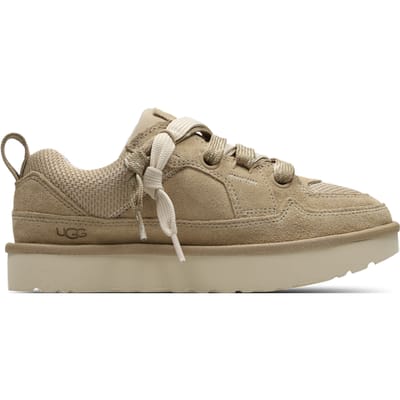 UGG® Lo Lowmel sneaker in Brown, Maat 36, Suede/Textiel