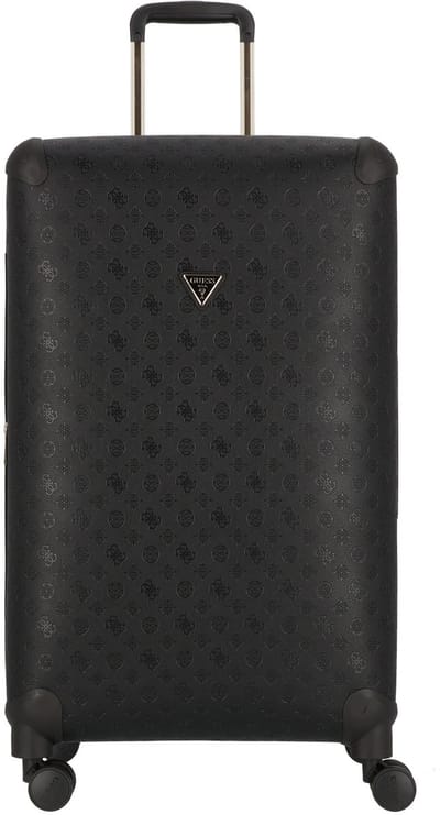 GUESS trolley Wilder 28 IN 8-WHEELER Black zwart 77cm