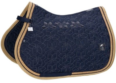 Eskadron Zadeldek Glossy Jewel Contrast Classic Sports 26 Full Navy