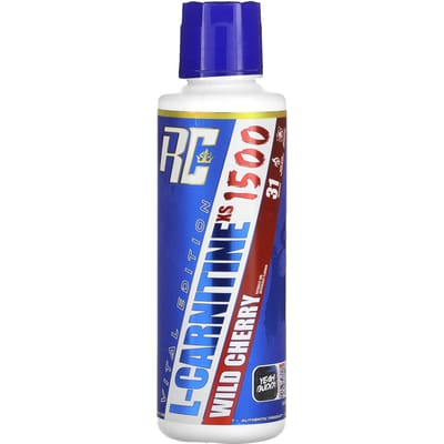 Ronnie Coleman, Vital Edition, L-Carnitine XS 1500, Wilde kersensmaak, 473 ml (473,28 ml)