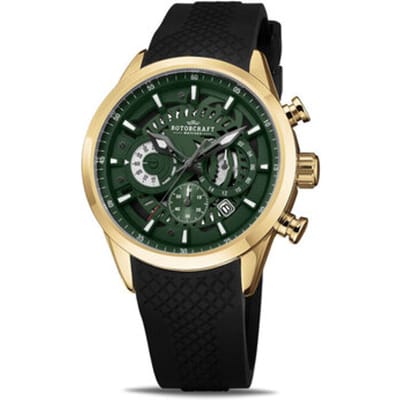Rotorcraft - Heren Horloge Cockpit - Goud