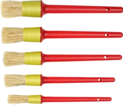 Benson Kwastenset - Rond - Synthetisch - Ergonomisch - 5-delig