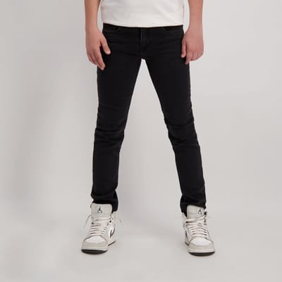 Cars jeans Jongens Broek - Black Used - Maat 110