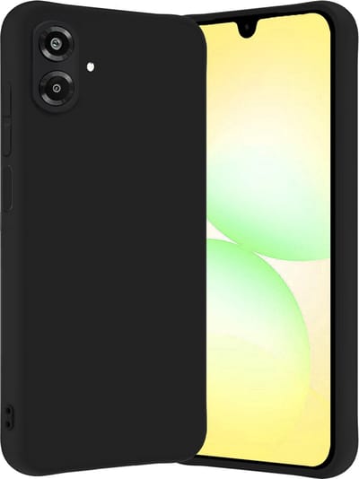Hoes - Geschikt voor Samsung Galaxy A07 - Sterk & Shockproof - Hoesje Cover - Siliconen Case - Zwart
