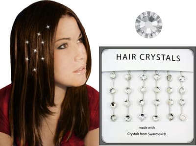 Haar Kristallen Crystal - Haarversiering - Bruidsversiering - Haarversiering Gala - Haarkristallen - Haarschuifje - Haarspelden - Haaraccessoires - Feestkapsel - Moederdag - Valentijnsdag - Kerst - Feestgelegenheden - Bruiloft - Haarsieraad