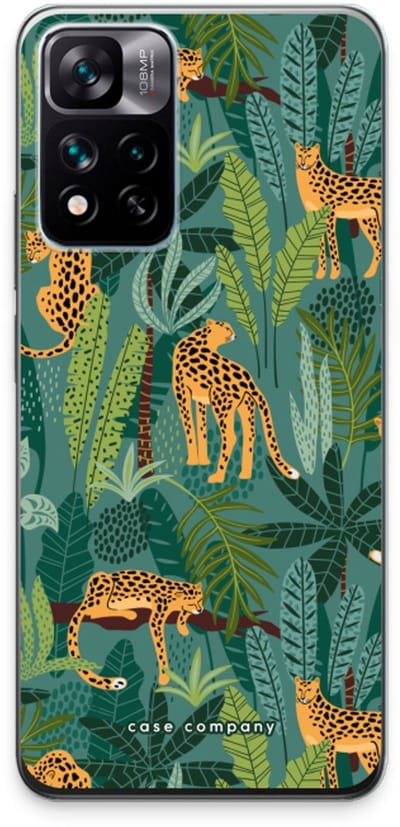 Case Company® - Hoesje geschikt voor Xiaomi 11i hoesje - Luipaard 2 - Soft Cover Telefoonhoesje - Bescherming aan alle Kanten en Schermrand