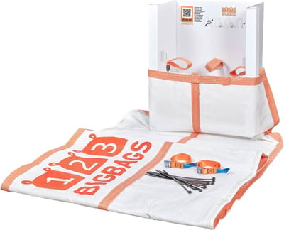 Easy Chute | Met 2 flexibele stortkoker | Starterkit | 6 Meter