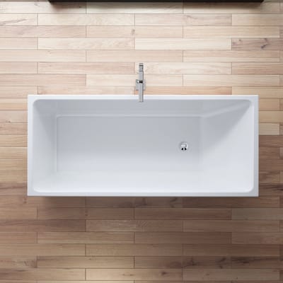 SPALINA - Vrijstaand bad - Arko 170 blanche, 170 x75 x58 cm, Wit