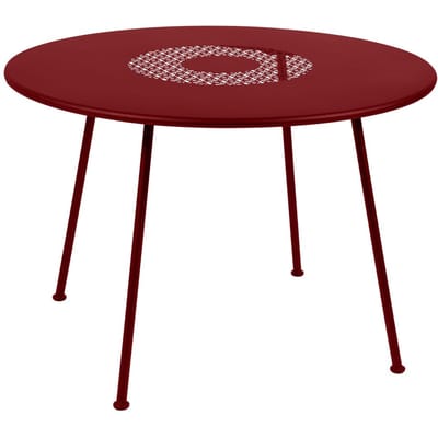 Fermob Lorette Tafel rond - 43 chili