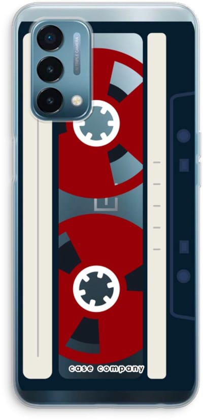 Case Company® - Hoesje geschikt voor OnePlus Nord N200 5G hoesje - Here's your tape - Soft Cover Telefoonhoesje - Bescherming aan alle Kanten en Schermrand