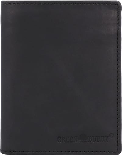 GREENBURRY portemonnee Vintage Wallet RFID Black zwart