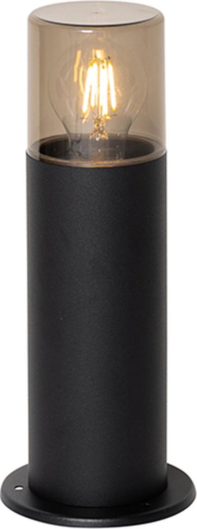 QAZQA odense - Moderne Staande Buitenlamp | Staande Lamp voor buiten - 1 lichts - H 30 cm - Grijs - Buitenverlichting