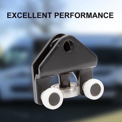 Dailygoods- Geleidingsrolset 3-delige set - Geschikt voor Master II/Movano - Zijdelingse Schuifdeur - Inclusief Scharnier - OEM 8200080754/770035238 - Schuifdeurrol
