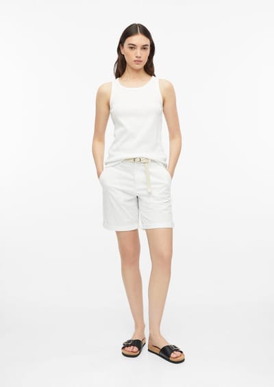 Jeans regular fit met hoge taille Rechtovereind voor dames s.Oliver Gürtel
