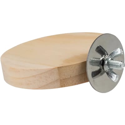 Duvoplus - Hok - Knaagdier - Houten L-platform 27x21,5x4cm Houtkleurig - 1st