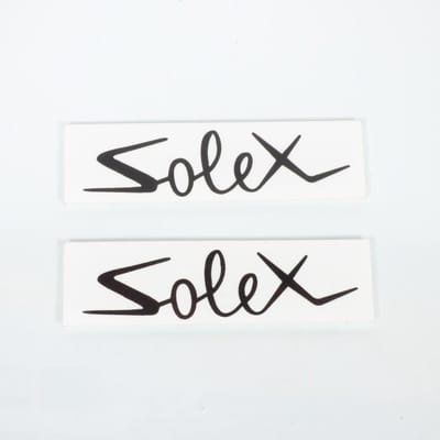 sticker solex generiek zwart voor solex vsx fietsenolex / paar nieuw