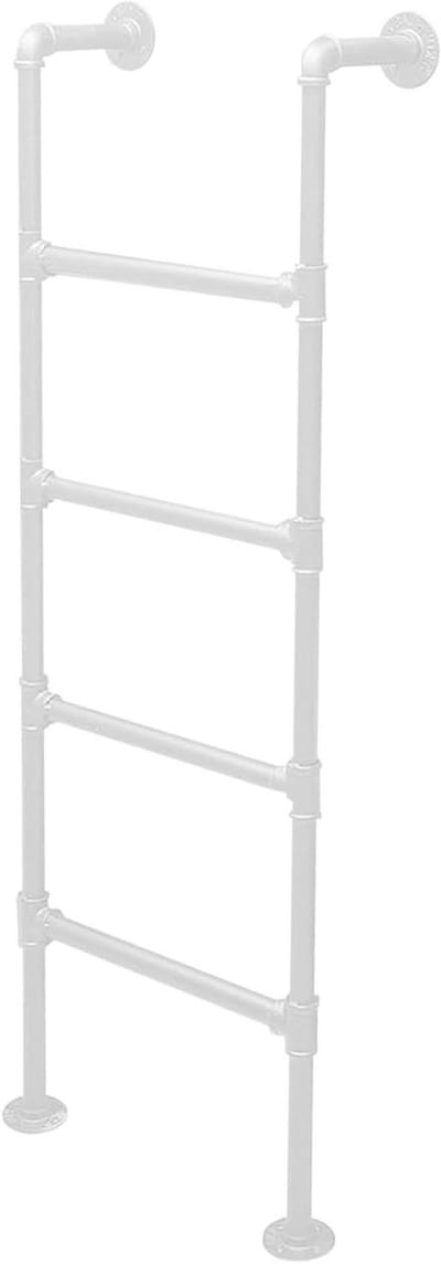 Stapel ladder - Camper opstapje - Veilige toegang - Robuust metaal - 140 cm - Zwart