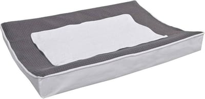 BINK Bedding Waskussenhoes Wafel (Pique) antraciet
