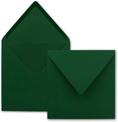 Vierkante Enveloppen 15.5 x 15.5 cm zonder Venster - Ideaal voor Uitnodigingen en Kaarten
