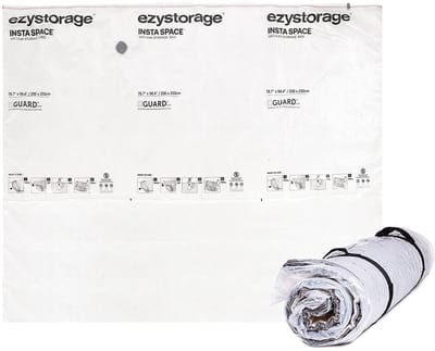 Ezystorage grote vacuümzakken matrastoppers x-large - Transparant - Luchtdicht