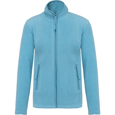Kariban Microfleece met rits dames K907 - Cloudy blue heather - XL