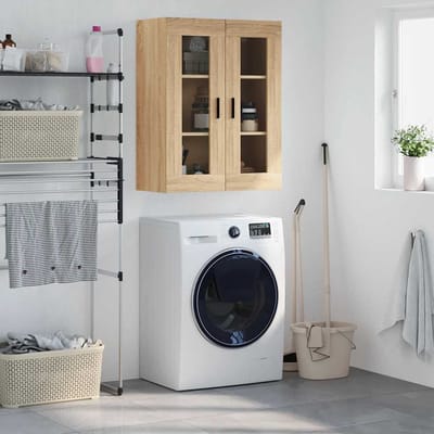 vidaXL - Bovenkast - 69,5x34x90 - cm - sonoma - eikenkleurig