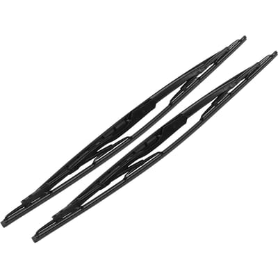 Paar Ruitenwisserbladen Stil Weerbestendig 61610442837 Vervanging voor E65 E66 7 Serie 2002‑2008 black