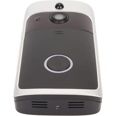 Sonnette vidéo 720P 140 degrés Objectif grand angle Vision nocturne Détection de mouvement Interphone vocal Sans fil
