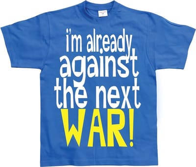 Hybris In 'Already Against The Next War Blue'