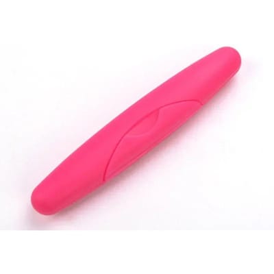 Reizen Draagbare Was Tandenborstel Doos Afsluiten Met Deksel Roze Waterdicht Lekvrij Tandenborstel Etui Wandelen Kamperen Opbergdozen roze roze kleur