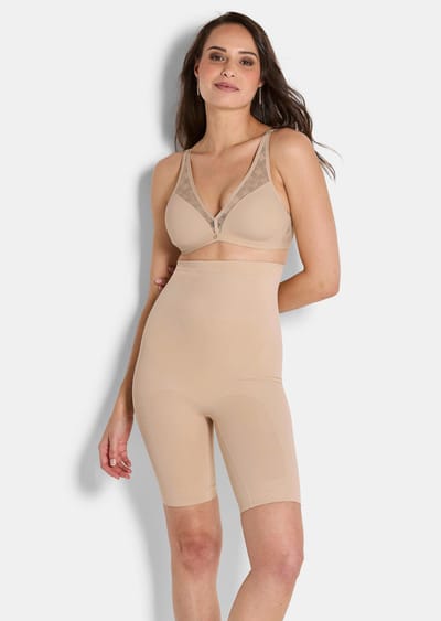 Slip met lange pijpjes - beige - Gr. S van Goldner Fashion