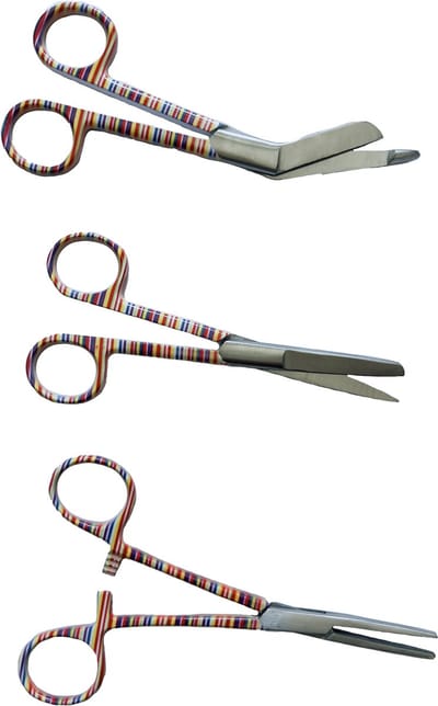 Verpleegkundige Scharenset - Candy - MDR Gecertificeerd - Zorg - Verbandschaar - Cadeau - Verpleegkunde - Accessoires - Nurse Cadeau - Verpleegkundige Schaar - Verpleegkundige Artikelen