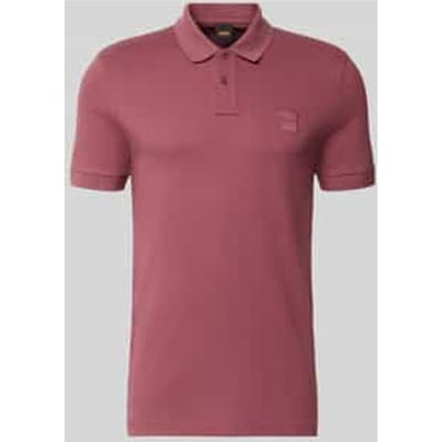 Regular fit poloshirt van katoenmix model 'Passenger'
