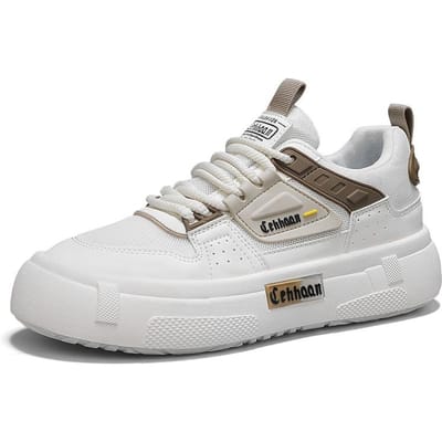 Populaire artikelen voor Heren Sneakers Mode Skateschoenen Antislip Sportief Atletisch Man Herfst Hardlopen Buiten Comfort Goedkoop 44 white