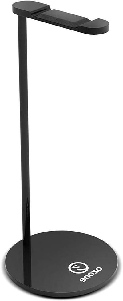 Hoofdtelefoonhouder - Mute standaard - Bureau organiseren - Aluminiumlegering - Universeel - Zwart