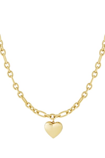 Hart liefde ketting