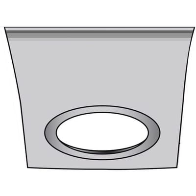 I-Drain Square Point Drain Replacement Siphon IDSPWS015.V1
