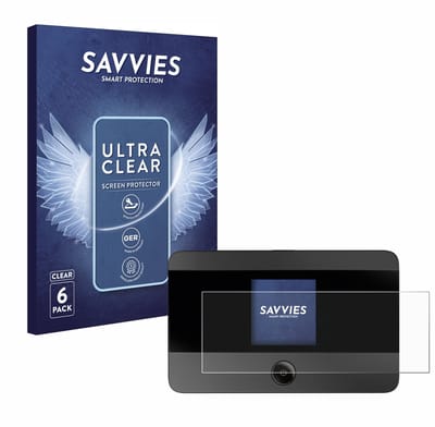 Savvies - Screenprotector voor TP-Link M7350 - Folie Beschermfolie transparant 6 Stuks