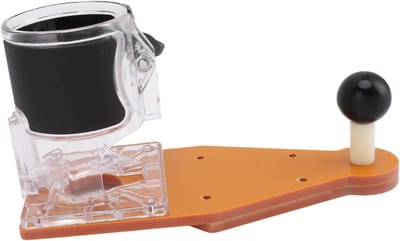 Houtbewerkingsbord - Freestafel - Precisie Houtbewerking - Aluminium Legering - 8.3 x 10.5 cm - Zilver