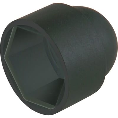 Suki Metaalschroef Nylon Zwart Zeskantkop - M10x?mm - 8 Stuks