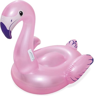Grote Opblaasbare Flamingo Luchtbed voor Zwembad en Strand - Roze