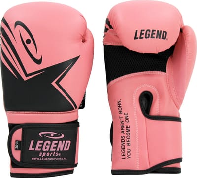 Legend Sports EcoFIT PU Bokshandschoenen - Dames - Roze - 8 oz