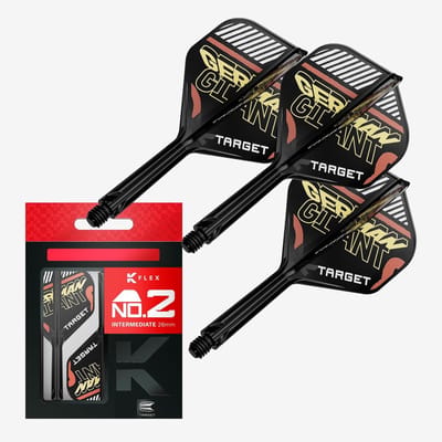 Dart Flights en Stems Systeem (90 Graden Vlucht) - Set van 3 - Flexibel en Schokbestendig
