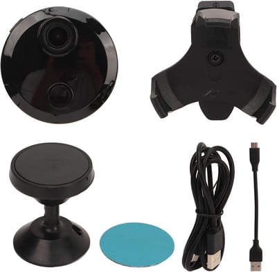 Draadloze Camera - Beveiligingscamera WiFi - Huis Winkel Beveiliging - 4K Bewegingsdetectie - 150 Graden Lens