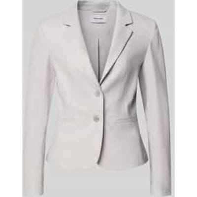 Slim fit blazer met reverskraag
