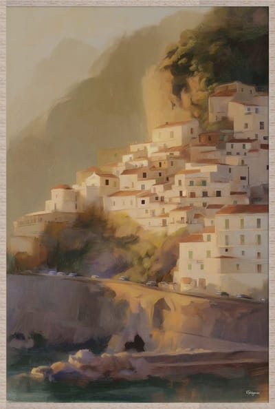 Where the Sun lingers - 50x70 cm