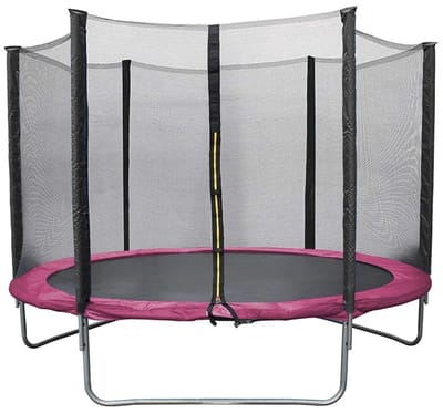 QJ Supply - trampoline - tuintrampoline - buitentrampoline - achtertuintrampoline - springtrampoline - zwart