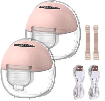 Elektrische Borstkolf - Kolf - Handsfree - Draadloze Borstkolf - Draagbaar - Dubbel - 2 Stuks - BPA Vrij - Verschillende Standen